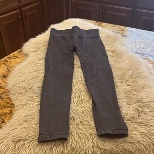 FP Movement High rise 7/8 length Good Karma leggings. Size XS/S washed black.